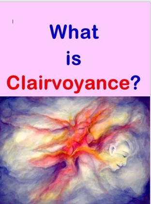 Clairvoyance concept with abstract energy vision