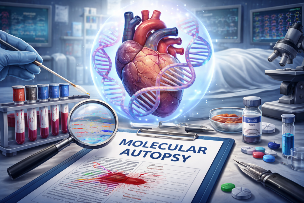 Molecular autopsy forensic genetics overview